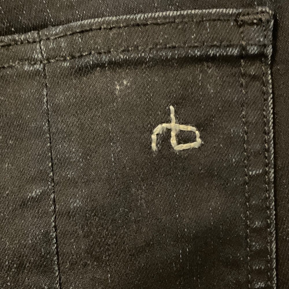 Rag & Bone Women's Black Skinny Jeans - Picture 3 of 5
